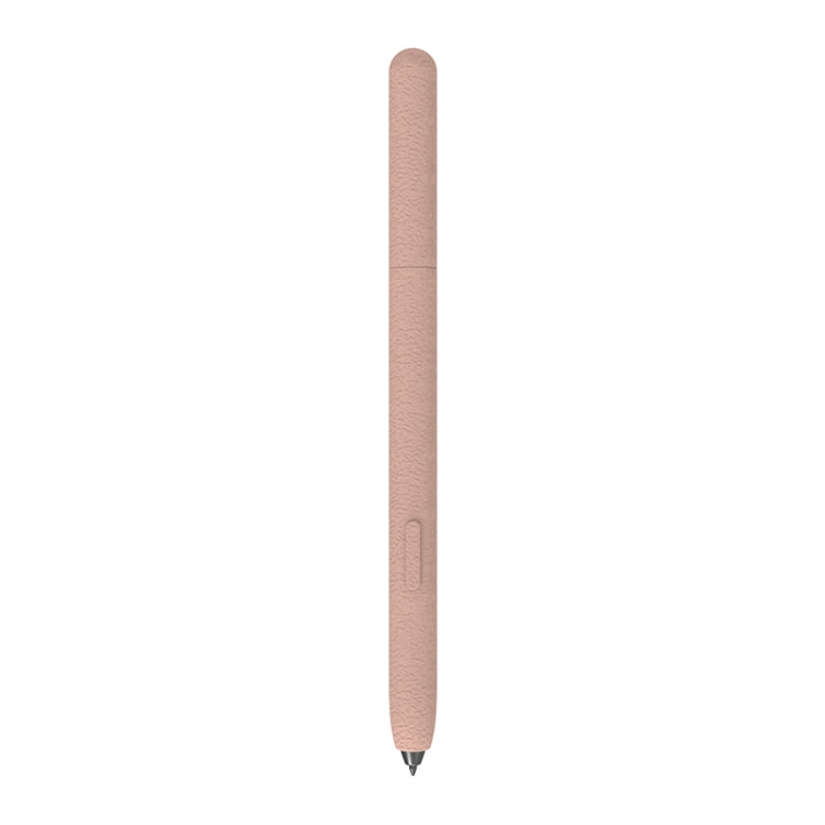 For Samsung Galaxy Tab S6 Lite LOVE MEI Frosted Leather Texture Silicone Protective Pen Case(Pink) - Pencil Accessories by LOVE MEI | Online Shopping South Africa | PMC TechLife