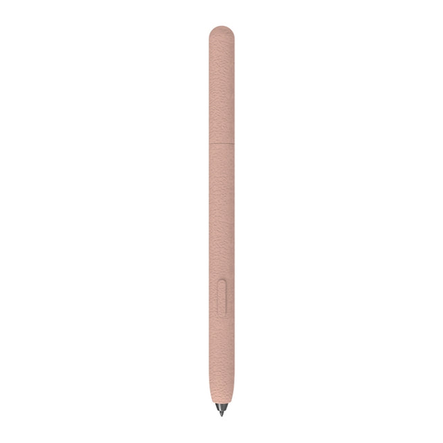 For Samsung Galaxy Tab S6 Lite LOVE MEI Frosted Leather Texture Silicone Protective Pen Case(Pink)