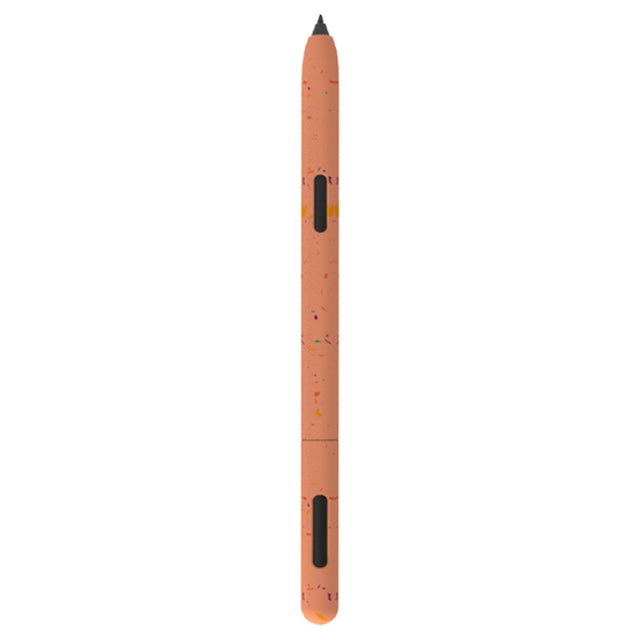 For Samsung Galaxy Tab S7 LOVE MEI Luminous Silicone Protective Pen Case(Orange)