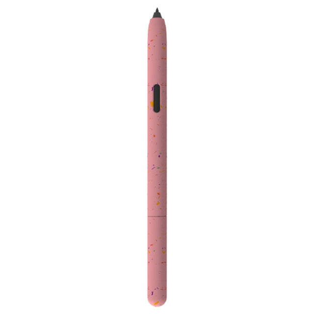 For Samsung Galaxy Tab S6 Lite LOVE MEI Luminous Silicone Protective Pen Case(Pink)