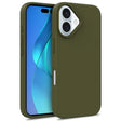 For iPhone 16 Starry Series Shockproof Straw Material + TPU Protective Case(Army Green) - free shipping - PMC TechLife - Order now!