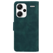 For Xiaomi Redmi Note 13 Pro+ 5G Skin Feel Pure Color Flip Leather Phone Case(Green)