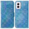 For Motorola Moto G Power 5G 2024 Colorful Magnetic Buckle Leather Phone Case(Blue) - Motorola Cases by PMC Jewellery | Online Shopping South Africa | PMC Jewellery | Buy Now Pay Later Mobicred