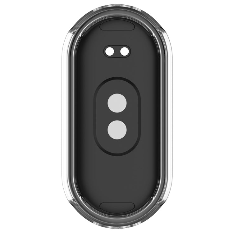 For Xiaomi Mi Band 8 Full Coverage TPU Electroplating Watch Protective Case(Transparent) - Watch Cases by PMC TechLife | Online Shopping South Africa | PMC TechLife