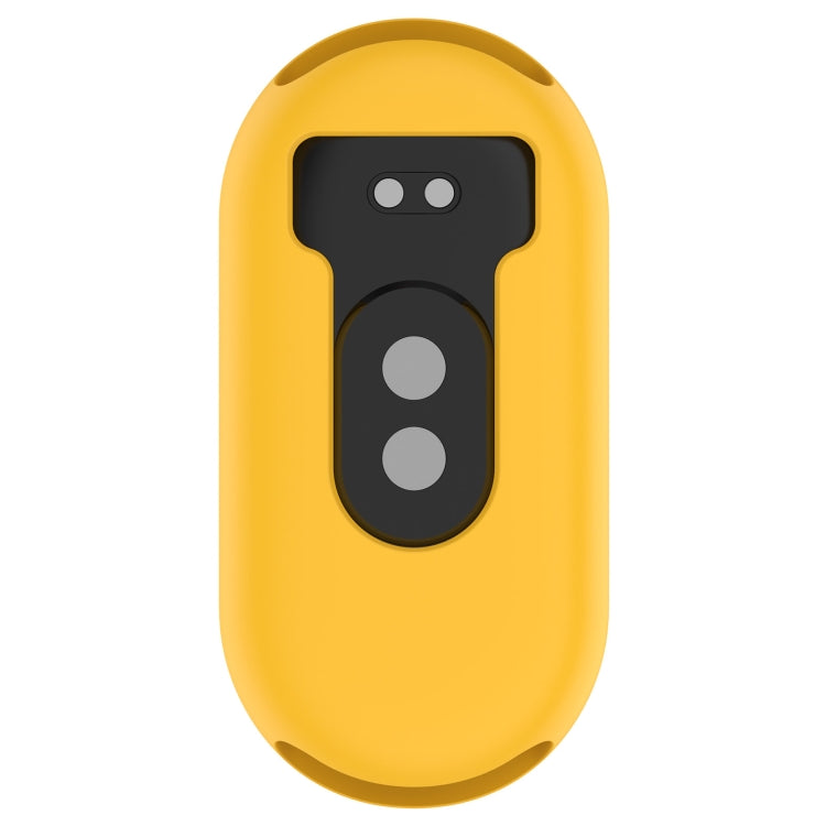 For Xiaomi Mi Band 8 Pure Color Silicone Watch Protective Case(Yellow) - Watch Cases by PMC TechLife | Online Shopping South Africa | PMC TechLife