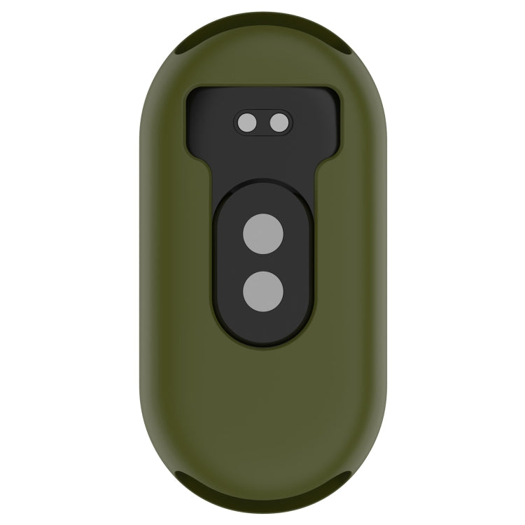 For Xiaomi Mi Band 8 Pure Color Silicone Watch Protective Case(Army Green) - Watch Cases by PMC TechLife | Online Shopping South Africa | PMC TechLife