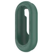 For Xiaomi Mi Band 8 Pure Color Silicone Watch Protective Case(Dark Green)