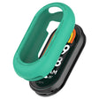 For Xiaomi Mi Band 8 Pure Color Silicone Watch Protective Case(Teal) - Watch Cases by PMC TechLife | Online Shopping South Africa | PMC TechLife