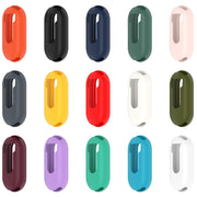 For Xiaomi Mi Band 8 Pure Color Silicone Watch Protective Case(Teal)