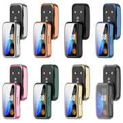 For Huawei Band 10 / 9 / 8 Full Coverage TPU Electroplating Watch Protective Case(Silver)