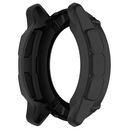 For Garmin Instinct 2X Armor Hollow Watch Protective Case(Black) - Watch Cases by PMC Jewellery | Online Shopping South Africa | PMC Jewellery | Buy Now Pay Later Mobicred