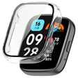 For Redmi Watch 3 Lite PC + Tempered Film Integrated Watch Protective Case(Transparent) - Watch Cases by PMC TechLife | Online Shopping South Africa | PMC TechLife | Buy Now Pay Later Mobicred