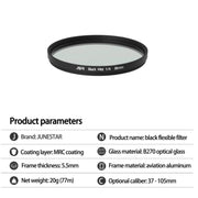 JSR Black Mist Filter Camera Lens Filter, Size:58mm(1/8 Filter)