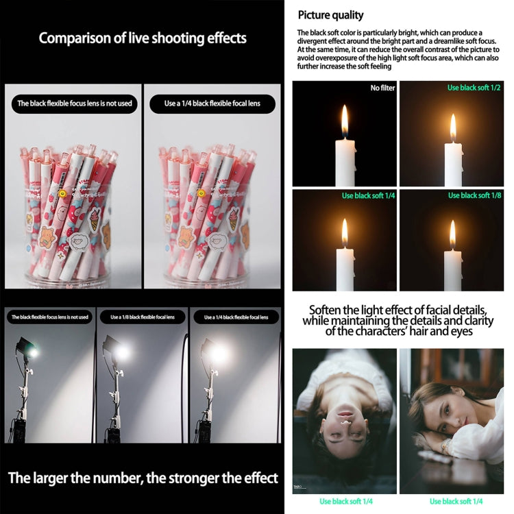 JSR Black Mist Filter Camera Lens Filter, Size:82mm(1/4 Filter) - free shipping - PMC TechLife - Order now!