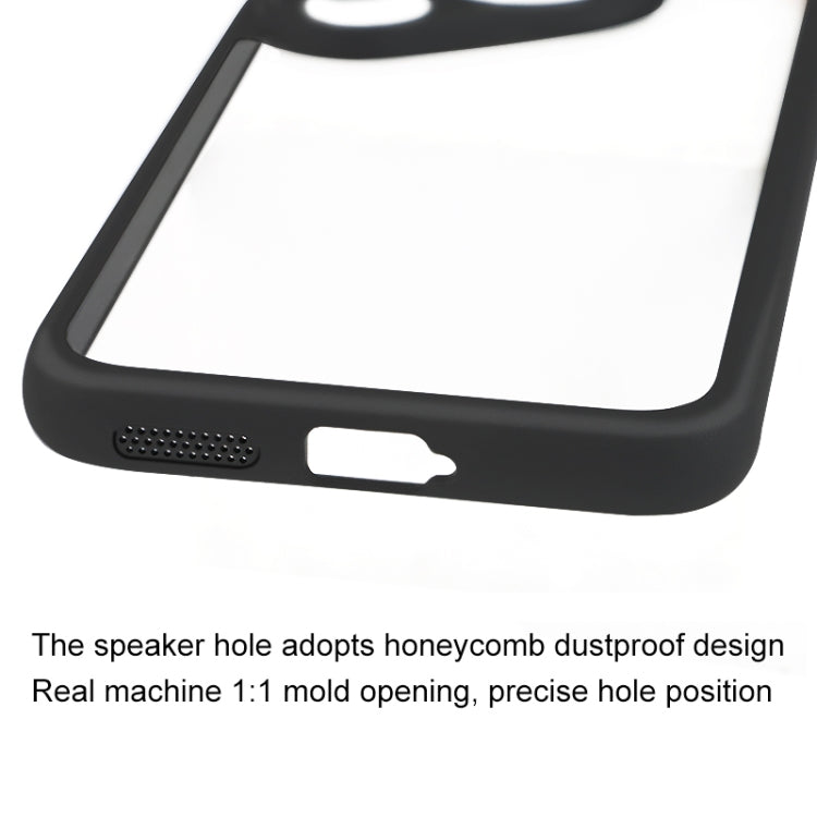 For Huawei Pura 70 Pro / 70 Pro+ Frosted TPU + Transparent PC Phone Case(Black)