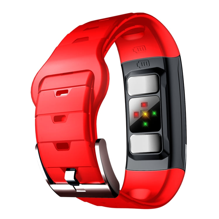 SPOVAN H02 1.14 inch TFT HD Screen Smart Bracelet Supports Blood Oxygen Monitoring/Sleep Monitoring(Red) - free shipping - PMC Jewellery - Order now!