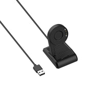 For Ticwatch Pro 5 Smart Watch USB Vertical Magnetic Charger, Lenght: 1m(Black)