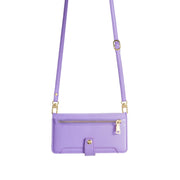 For Huawei Enjoy 60 Pro / nova 11i Lite Sheep Texture Cross-body Zipper Wallet Leather Phone Case(Purple)