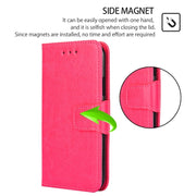 For Huawei Pura 70 Ultra 5G Crystal Texture Leather Phone Case(Rose Red)