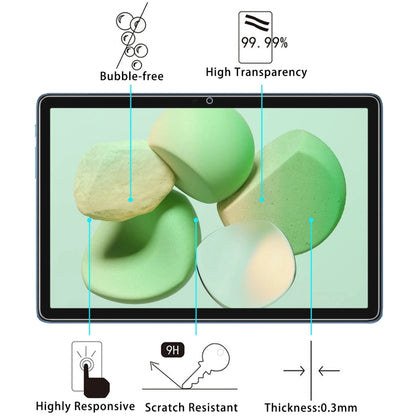 For Doogee T10W 10.1 9H 0.3mm Explosion-proof Tempered Glass Film - Others by PMC Jewellery | Online Shopping South Africa | PMC Jewellery | Buy Now Pay Later Mobicred