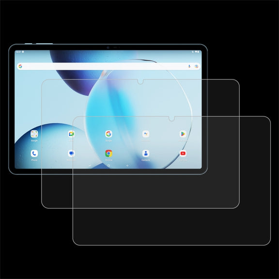 For Doogee T30 Pro 11 2024 2pcs 9H 0.3mm Explosion-proof Tempered Glass Film