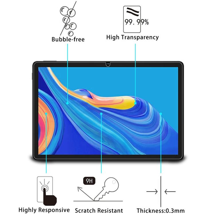 For Doogee U11 2pcs 9H 0.3mm Explosion-proof Tempered Glass Film - Others by PMC Jewellery | Online Shopping South Africa | PMC Jewellery | Buy Now Pay Later Mobicred