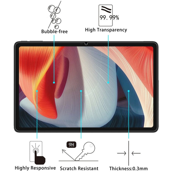 For DOOGEE T20 10.4 25pcs 9H 0.3mm Explosion-proof Tempered Glass Film