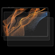 For Samsung Galaxy Tab S9 Ultra 2pcs 9H 0.3mm Explosion-proof Tempered Glass Film