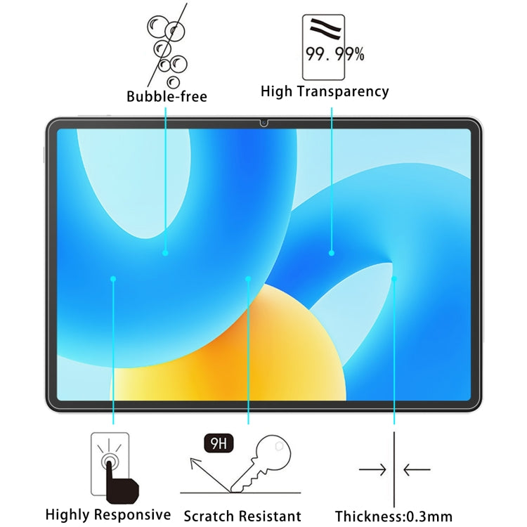 For Huawei MatePad 11.5 2024 / 2023 2pcs 9H 0.3mm Explosion-proof Tempered Glass Film - For Huawei MediaPad by PMC Jewellery | Online Shopping South Africa | PMC Jewellery | Buy Now Pay Later Mobicred