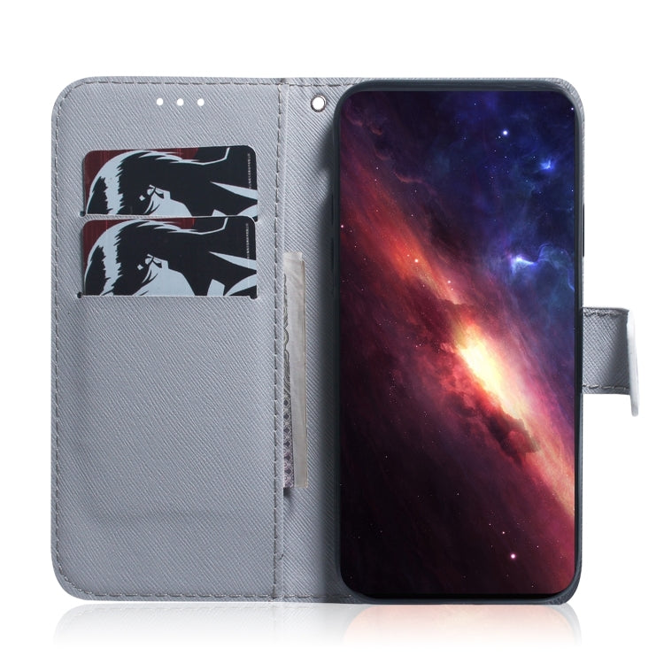 For iPhone 16 Pro Coloured Drawing Flip Leather Phone Case(Tiger) - iPhone 16 Pro Cases by PMC TechLife | Online Shopping South Africa | PMC TechLife | Buy Now Pay Later Mobicred