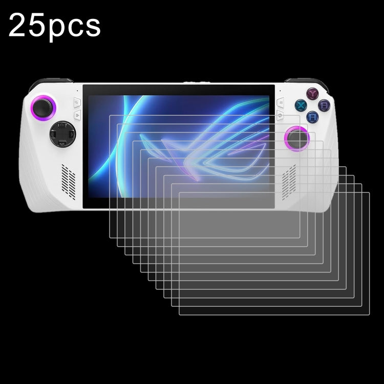 For ASUS Rog Ally X 7.0 25pcs 9H 0.3mm Explosion-proof Tempered Glass Film - Tempered Glass by PMC Jewellery | Online Shopping South Africa | PMC Jewellery | Buy Now Pay Later Mobicred