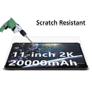 For Oukitel RT8 Tab 25pcs 9H 0.3mm Explosion-proof Tempered Glass Film