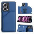 For Xiaomi Redmi Note 12 / Poco X5 5G Skin Feel PU + TPU + PC Card Slots Phone Case(Royal Blue) - Xiaomi Cases by PMC TechLife | Online Shopping South Africa | PMC TechLife | Buy Now Pay Later Mobicred