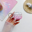 For AirPods 3 Transparent Glitter Bluetooth Earphone Protective Case(Pink) - For AirPods 3 by PMC Jewellery | Online Shopping South Africa | PMC Jewellery | Buy Now Pay Later Mobicred