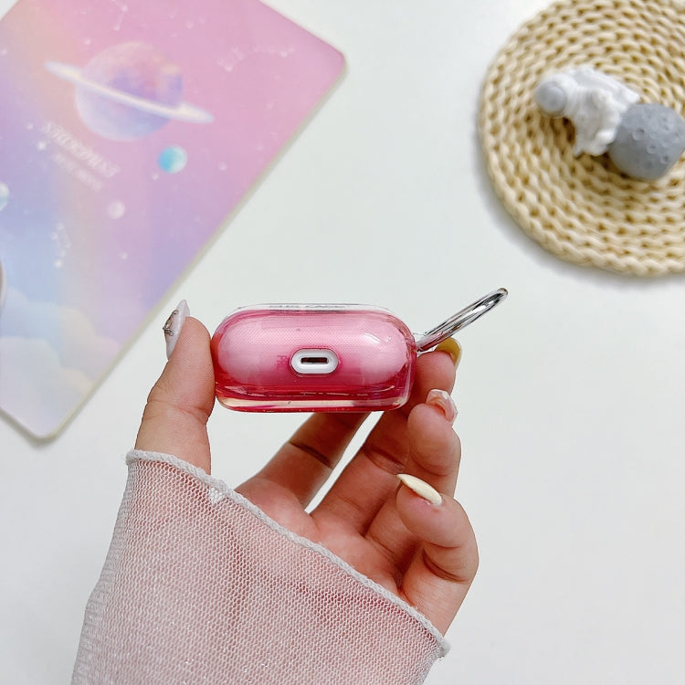 For AirPods 3 Transparent Glitter Bluetooth Earphone Protective Case(Dark Blue) - For AirPods 3 by PMC Jewellery | Online Shopping South Africa | PMC Jewellery | Buy Now Pay Later Mobicred