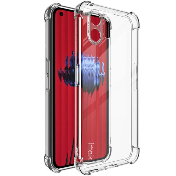 For Nothing Phone2 5G imak Shockproof Airbag TPU Phone Case(Transparent)