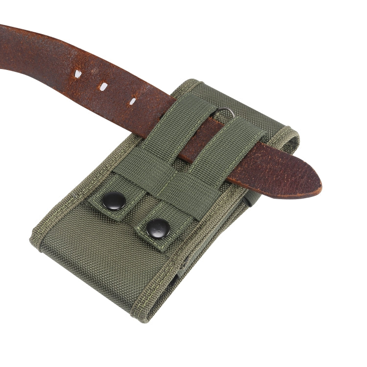 For 6.7 inch and Below Phones Multifunctional Universal Vertical Nylon Fabric Waist Bag Tactical Belt Bag(Green) - free shipping - PMC TechLife - Order now!