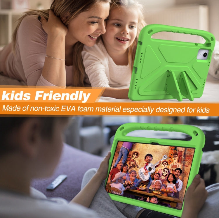 For Lenovo Tab M11/ Xiaoxin Pad 11 2024 Handle Portable EVA Shockproof Tablet Case(Green)