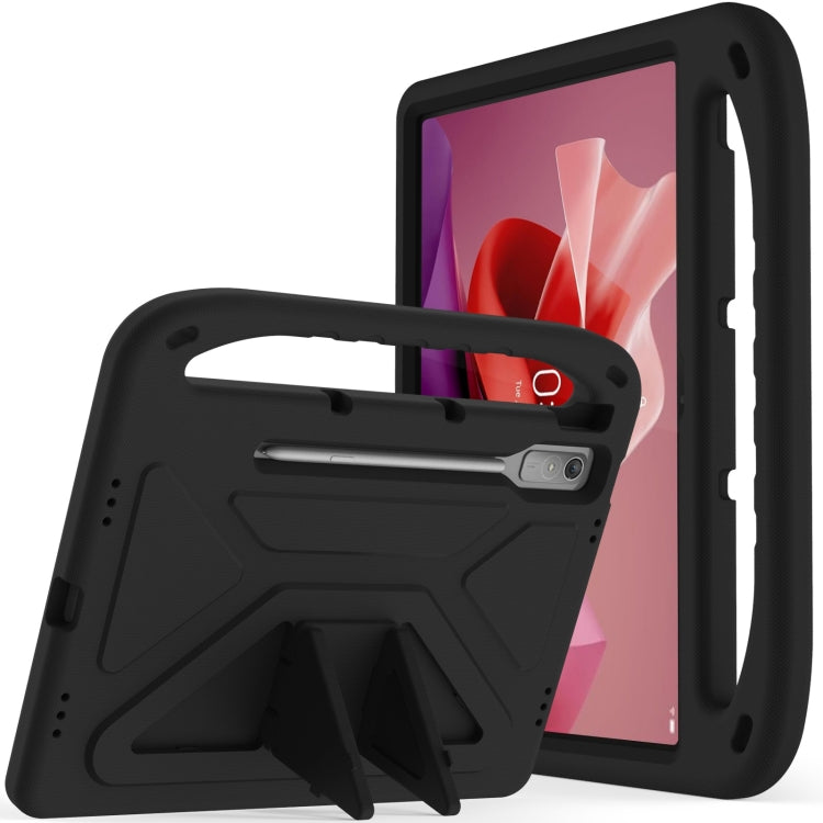 For Lenovo Tab P12 12.7 Handle Portable EVA Shockproof Tablet Case(Black) - Lenovo by PMC TechLife | Online Shopping South Africa | PMC TechLife | Buy Now Pay Later Mobicred