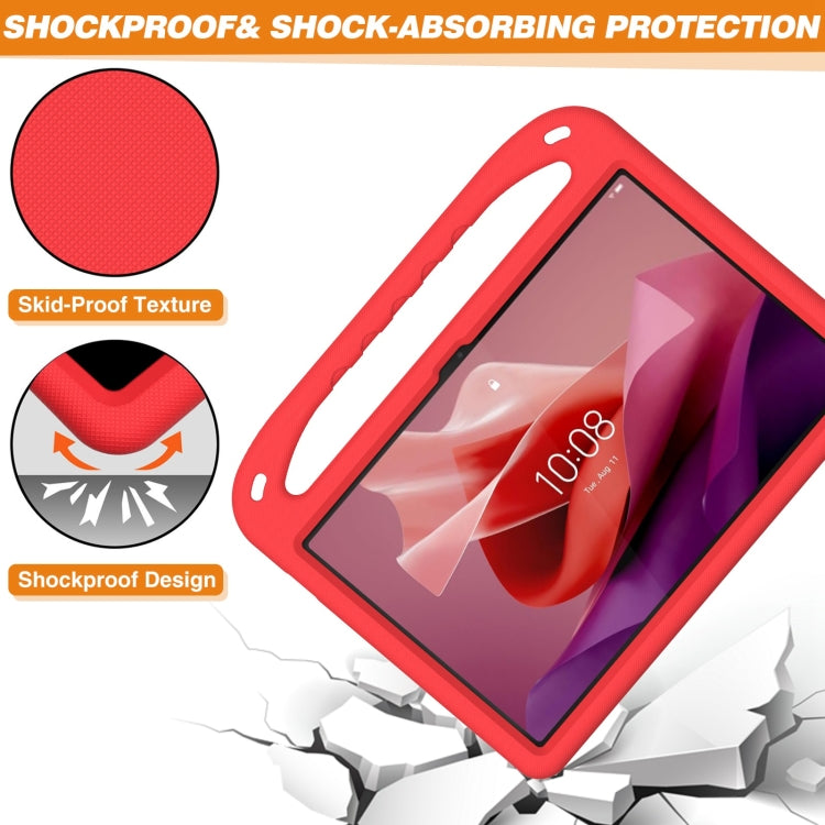 For Lenovo Tab P12 12.7 Handle Portable EVA Shockproof Tablet Case(Red) - Lenovo by PMC TechLife | Online Shopping South Africa | PMC TechLife | Buy Now Pay Later Mobicred