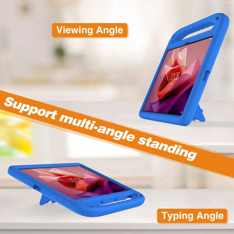 For Lenovo Tab P12 12.7 Handle Portable EVA Shockproof Tablet Case(Blue) - Lenovo by PMC TechLife | Online Shopping South Africa | PMC TechLife | Buy Now Pay Later Mobicred