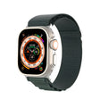 For Apple Watch Ultra 49mm DUX DUCIS GS Series Nylon Loop Watch Band(Green) - Watch Bands by DUX DUCIS | Online Shopping South Africa | PMC TechLife | Buy Now Pay Later Mobicred