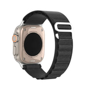 For Apple Watch Series 6 40mm DUX DUCIS GS Series Nylon Loop Watch Band(Black)