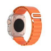 For Apple Watch Series 6 44mm DUX DUCIS GS Series Nylon Loop Watch Band(Orange)