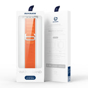 For Apple Watch Series 6 44mm DUX DUCIS GS Series Nylon Loop Watch Band(Orange)