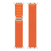 For Apple Watch Series 5 44mm DUX DUCIS GS Series Nylon Loop Watch Band(Orange)