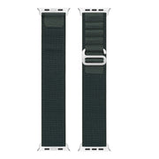 For Apple Watch Series 4 44mm DUX DUCIS GS Series Nylon Loop Watch Band(Green)