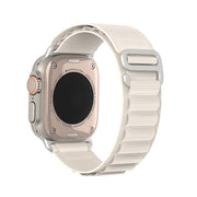 For Apple Watch 38mm DUX DUCIS GS Series Nylon Loop Watch Band(Starlight)