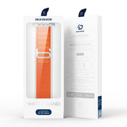 For Apple Watch Series 9 45mm DUX DUCIS GS Series Nylon Loop Watch Band(Orange)