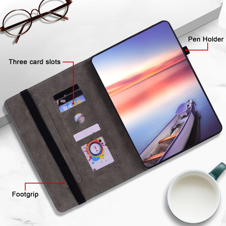 For Amazon Kindle Paperwhite 5 2024 Butterfly Rose Embossed Leather Tablet Case(Pink)